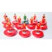 Subbuteo Andrew Table Soccer Melchester Rovers on classic Hasbro bases